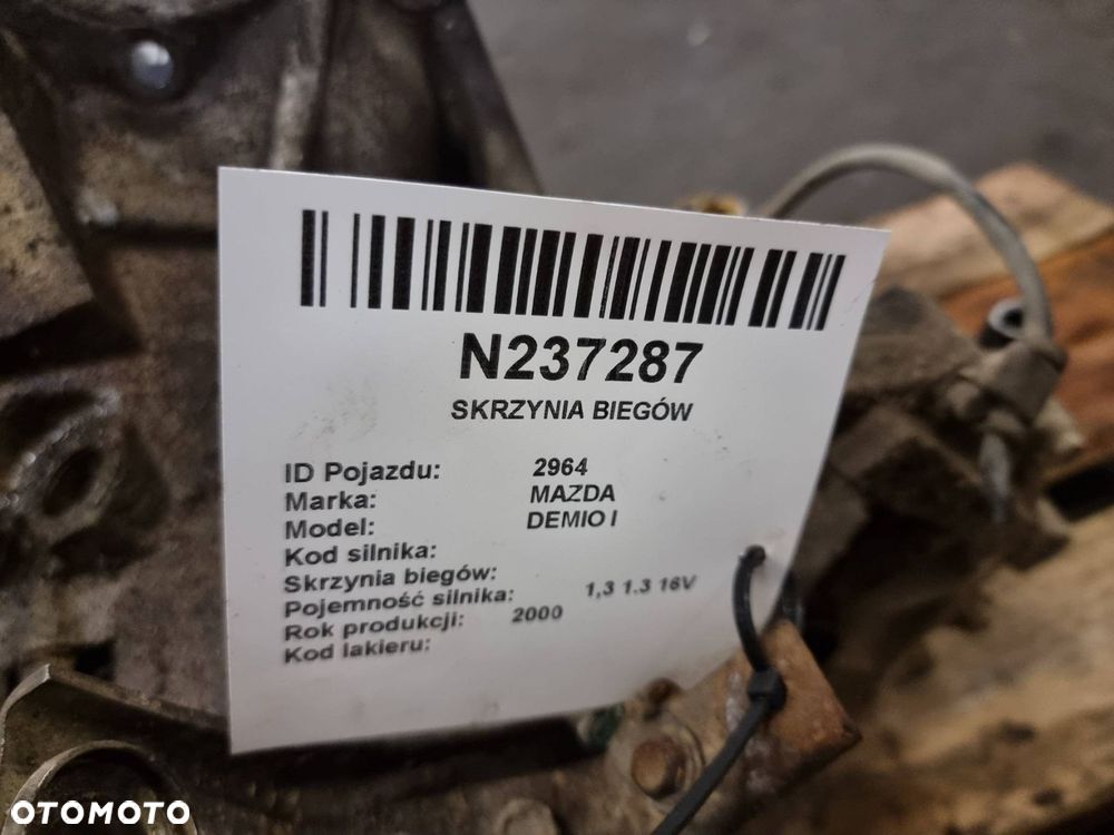 SKRZYNIA BIEGÓW MAZDA DEMIO I 1.3 16V - 2