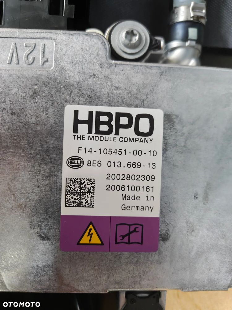 BMW X5 G05 elektryczny podgrzewacz płynu HBPO 8ES013669 - 3