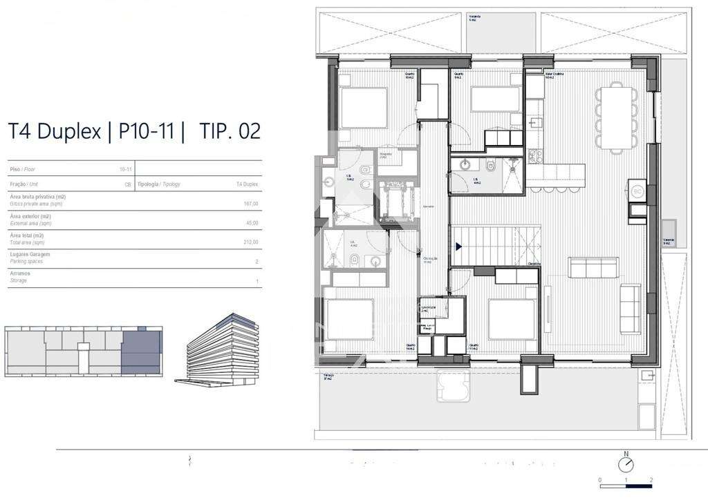 Apartamento T4 Duplex - Leça da Palmeira - Grande imagem: 2/39