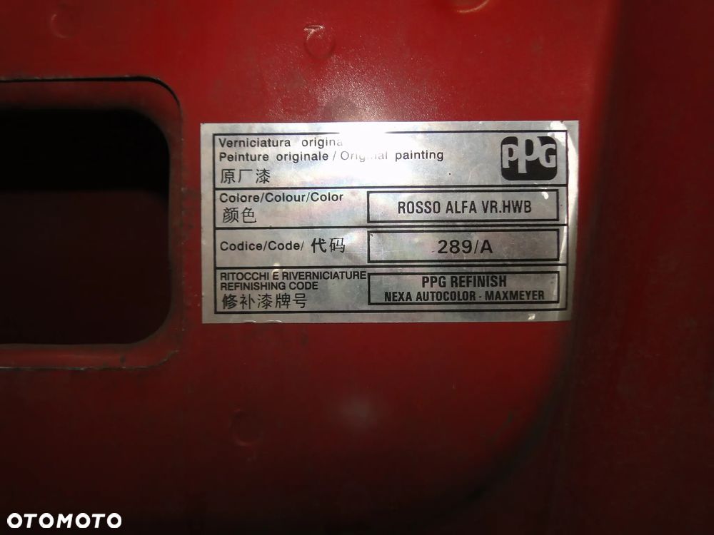 ALFA ROMEO MITO MASKA POKRYWA SILNIKA PRZÓD PRZEDNIA 289/A - 21