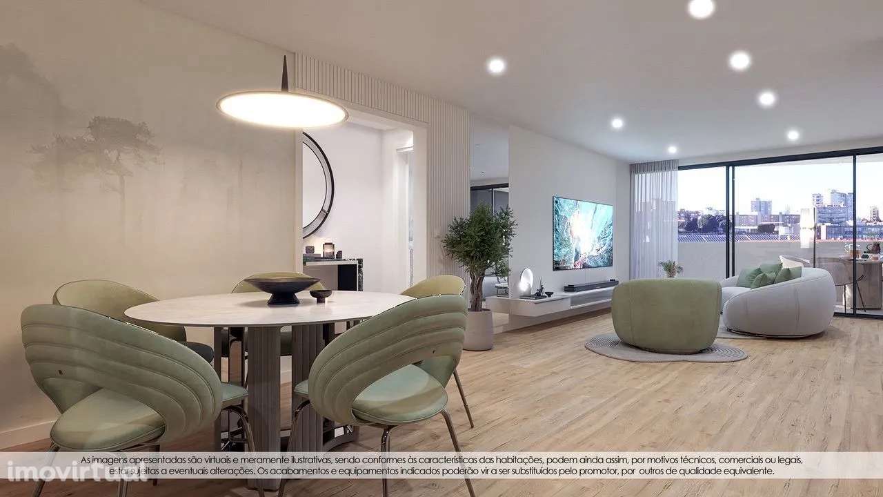 T1 Novo c/ Terraço em Vila Nova de Gaia - Grande imagem: 2/14