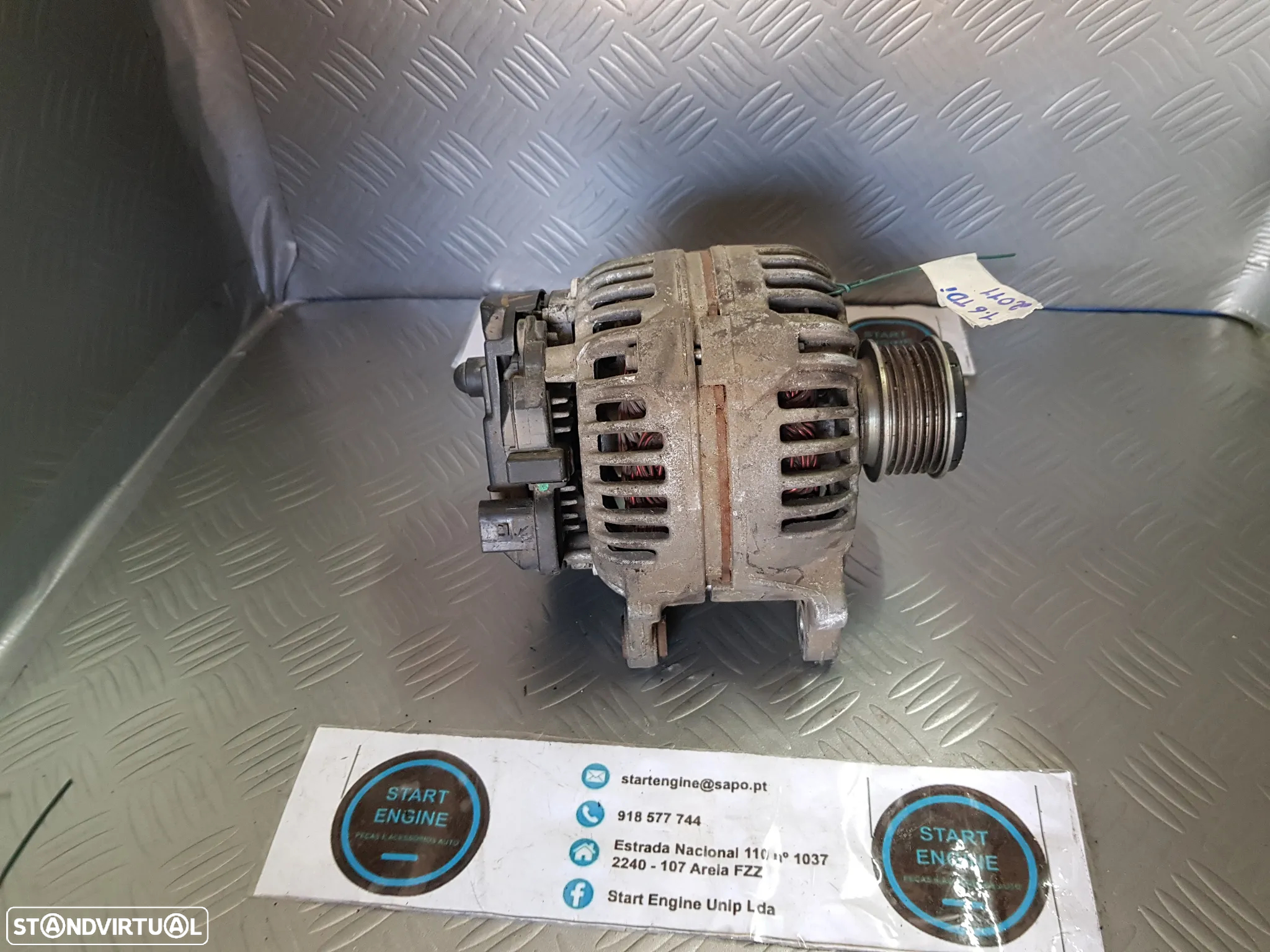Alternador Vários modelos VW Audi Seat Skoda 1.4 1.9 TDI 2.0 TDI 2.7 TDI 3.0 TDI 1.2 TDI - 8