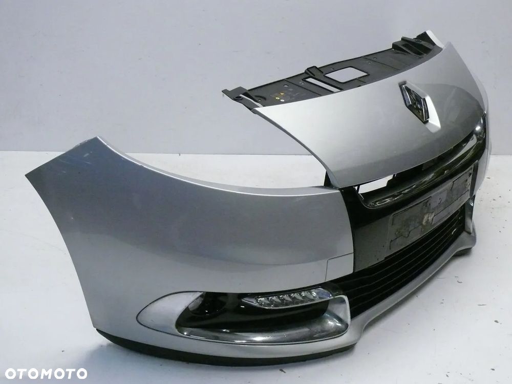 ZDERZAK PRZEDNI RENAULT SCENIC III 2012 2016 LIFT GRILL KRATKI PŁYTA DOLNA - 3