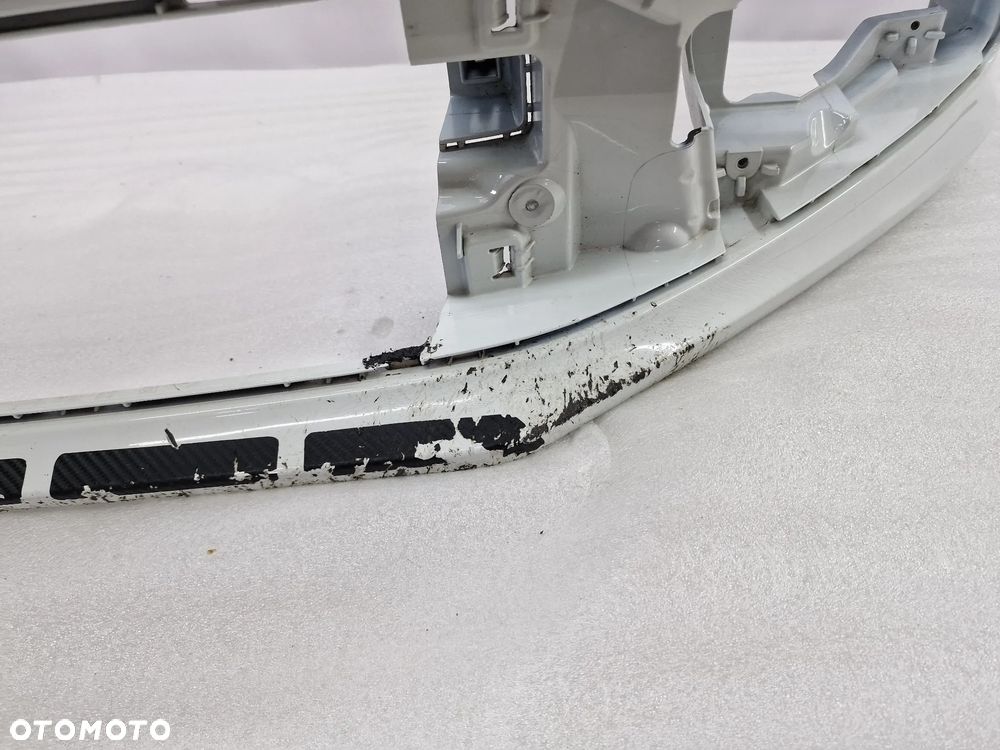 VW POLO 6C0 LIFT 13-17 ZDERZAK PRZEDNI PRZÓD NA SPRYSKI + 4X PDC , ŁADNY , BIAŁY , NR 6C0807221 , NR AUKCJI NZ744 - 9