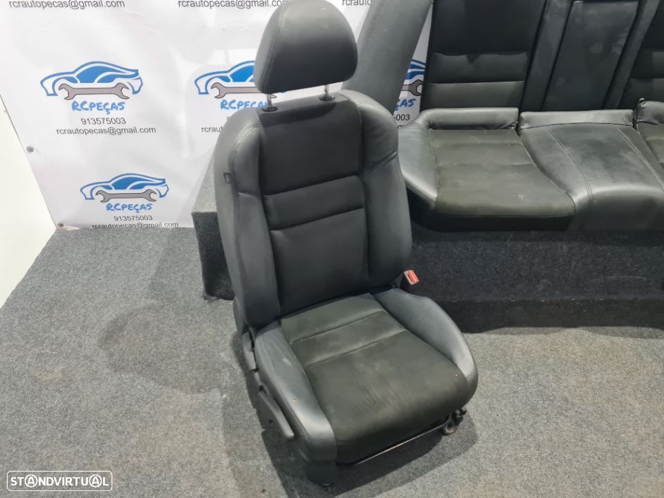 BANCO BANCOS PELE FRENTE FRONTAL AIRBAG HONDA ACCORD VII 7 MK7 TOURER CARRINHA - 9