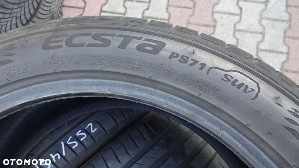 Opony letnie 4 szt. 255/45R20 Kumho Escsta PS71 SUV 2022r. 105Y - 9