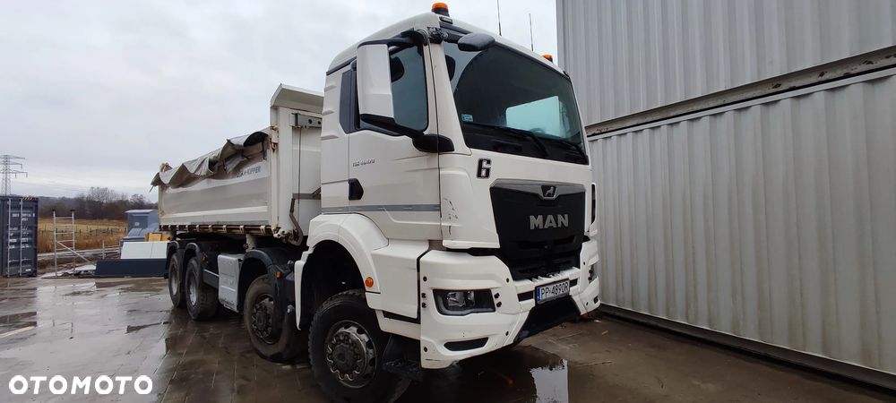 MAN TGS 41.470 8X8 Wywrotka cesja leasingu - 5