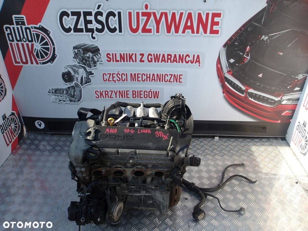 SILNIK SUZUKI SX4 LIANA 1.6 16V M16A 97 TYS