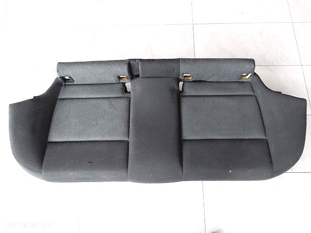 BMW 3 E90 E91 Siedzisko Tylnej Kanapy do Rozkładanego Dzielonego Oparcia Europa Ładne Przedlift Czarny Materiał  Welur  7133818  52207133818  BMW 316i 318d 318i 320d 323i 325d 325i 328i 330d 330i 335i - 5