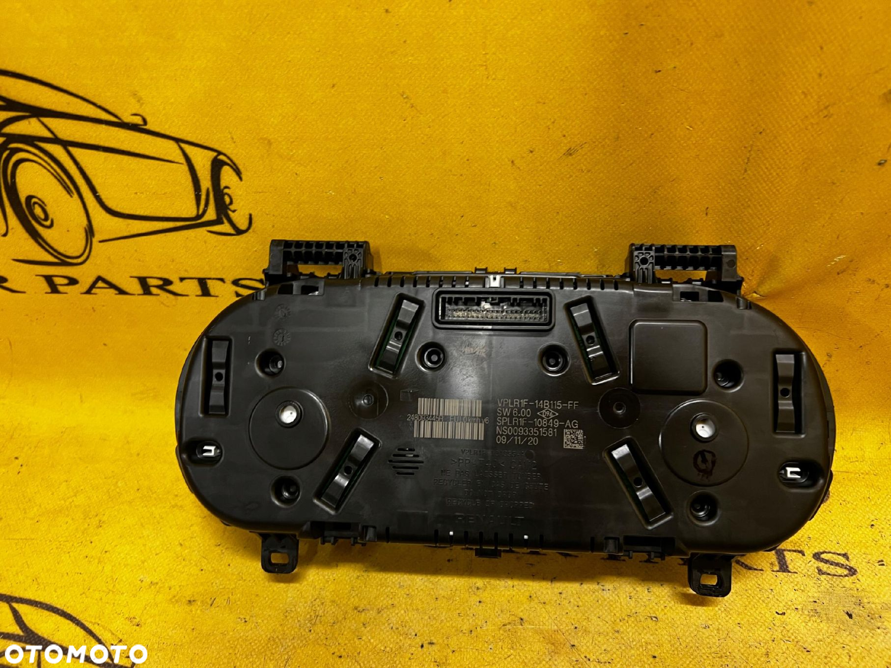 ZESTAW STARTOWY ECU BSI BCM STACYJKA DACIA SANDERO III 2023R 1.0 SCE - 5