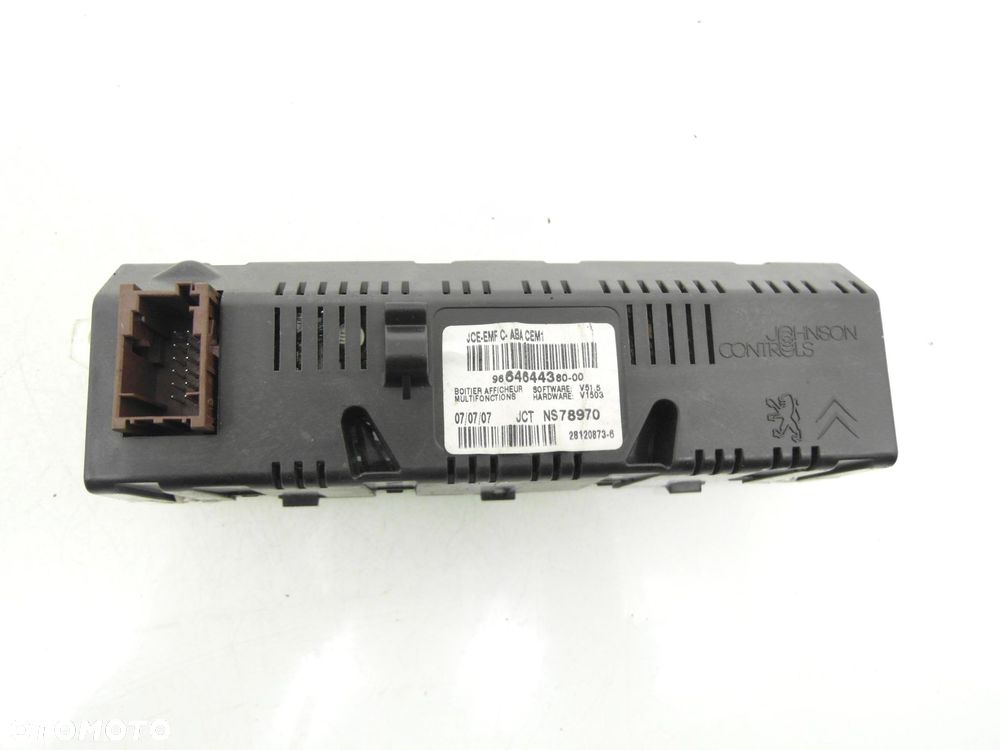 WYŚWIETLACZ CITROEN C4 I 966464438000 - 2