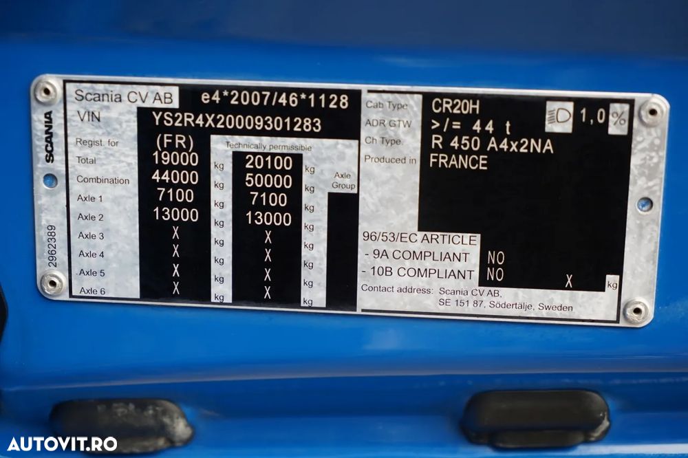 Scania R 450 / SISTEM HIDRAULIC / RETARDER / I-PARK COOL / JANTE DIN ALIAJ - 36