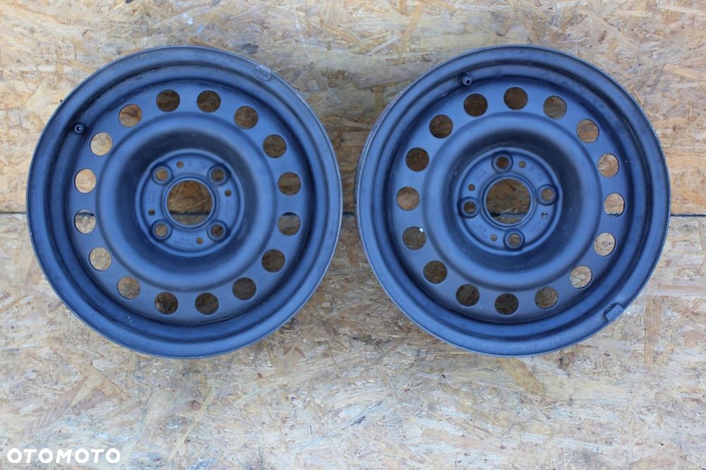 Felga stalowa koło BMW 3 e30 14" 5.5j et35 4x100 nr 1178826 - 1