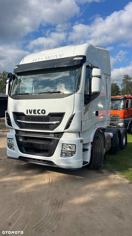 Iveco Iveco Stralis HIWay DMC 50 Ton 480XP 6x2 420 Tys km Regulowane Siodło (Nie Scania Pusher Volvo ) - 4