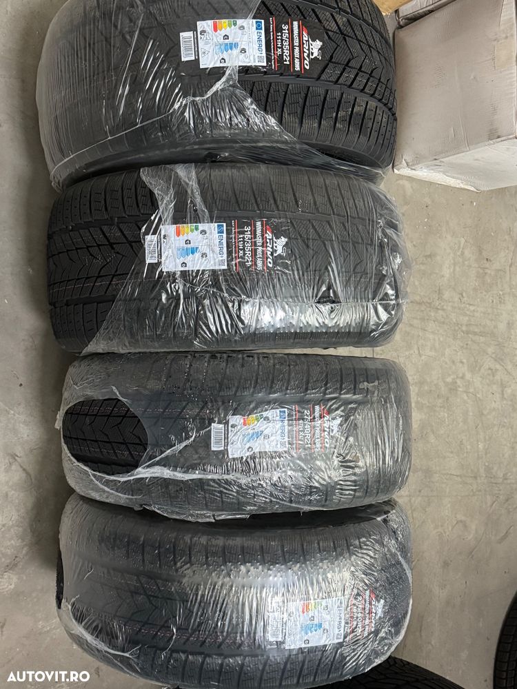 Vând set anvelope 275/40/21-315/35/21 arivo de iarnă noi - 1