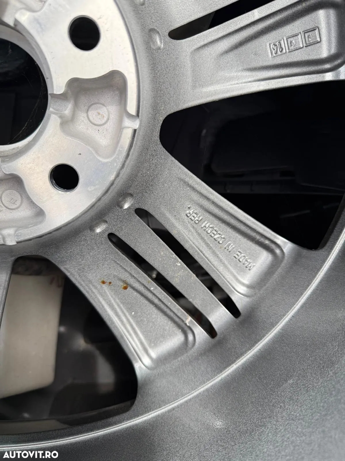 Janta Roata Originala in stare foarte buna aluminiu Hyundai IX35 SantaFe Tucson 6.5J x 18 ET51 225/55/R18H - 7