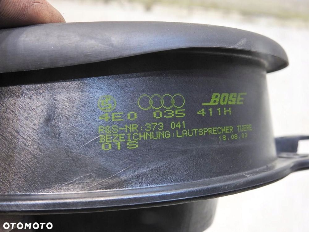 GŁOŚNIK TYŁ TYLNY AUDI A8 D3 4E0035411H - 7
