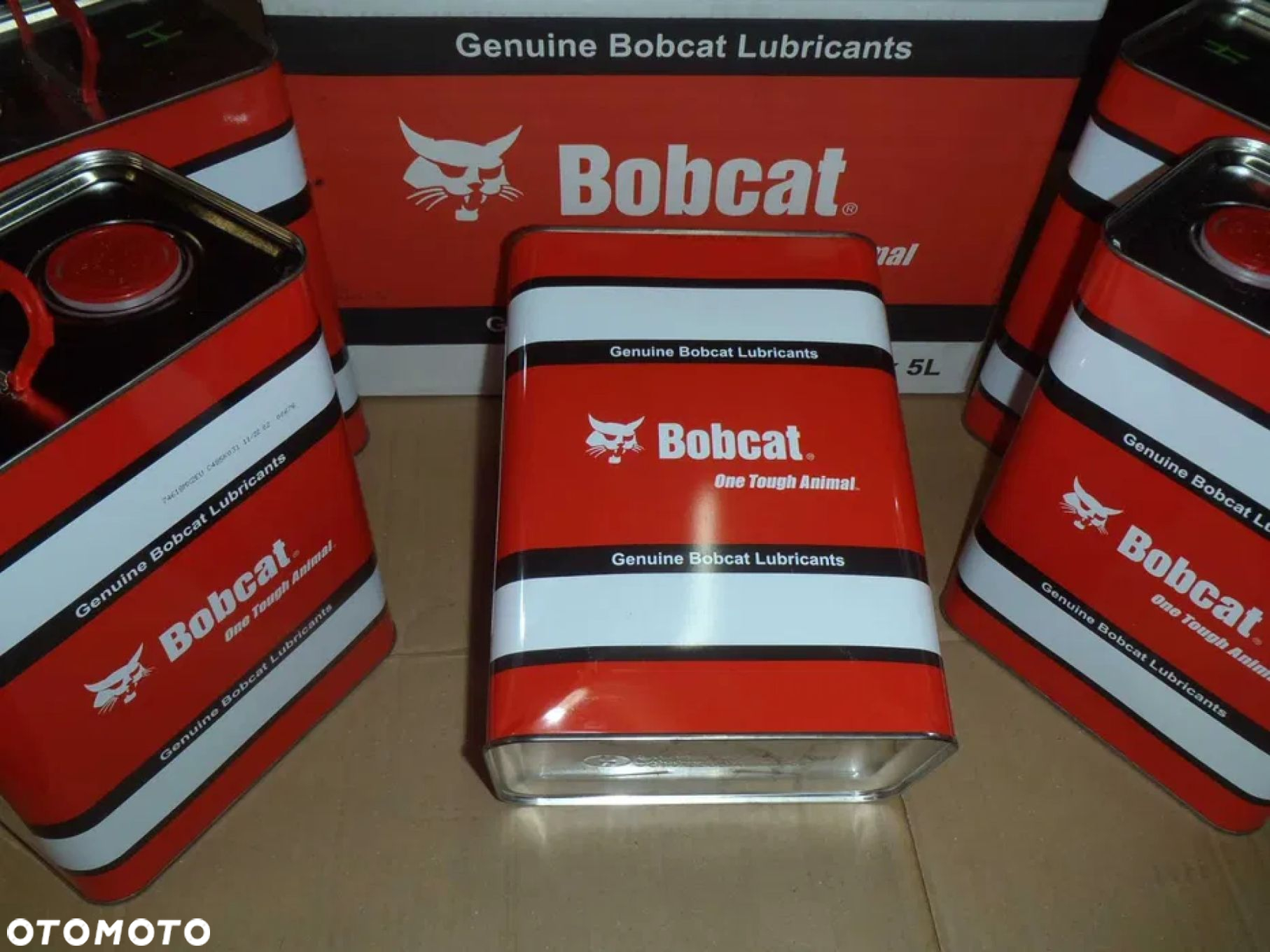 olej hydrauliczny przekładniowy silnikowy bobcat oryginał 5l - 7