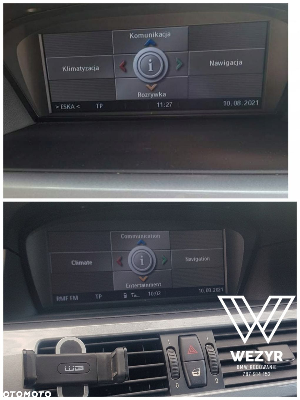 POLSKIE MENU BMW CIC CCC EVO NBT PL SPOLSZCZENIE - 10
