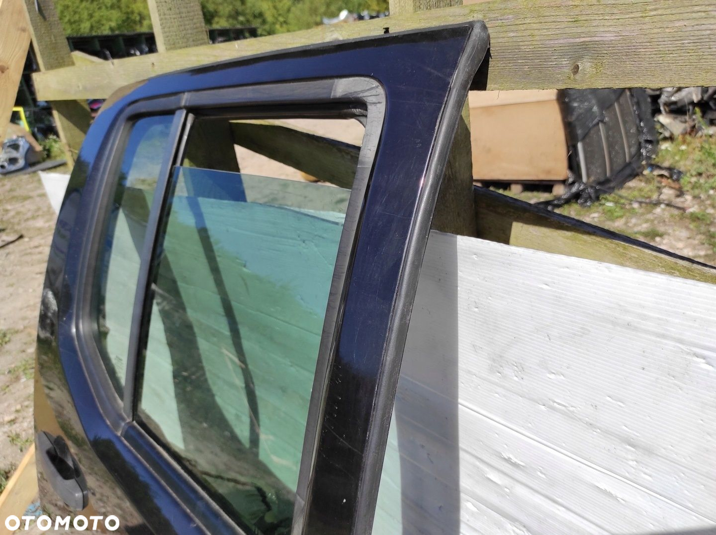 NISSAN NAVARA D40 III 05-10 DRZWI PRAWE TYŁ TYLNE KOMPLETNE - 6