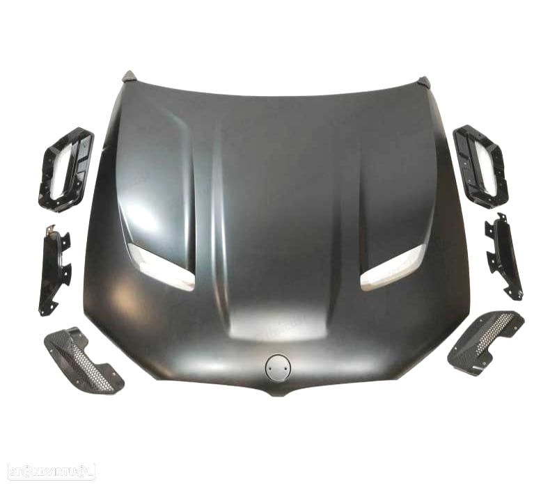 CAPÔ BMW G30 17-19 LOOK M5 CS ALUMINIUM - 4
