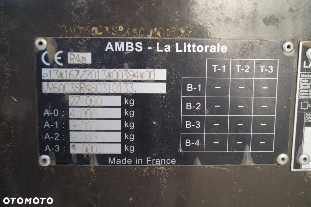 Inny Przyczepa Rolnicza La Littorale C310C - 12