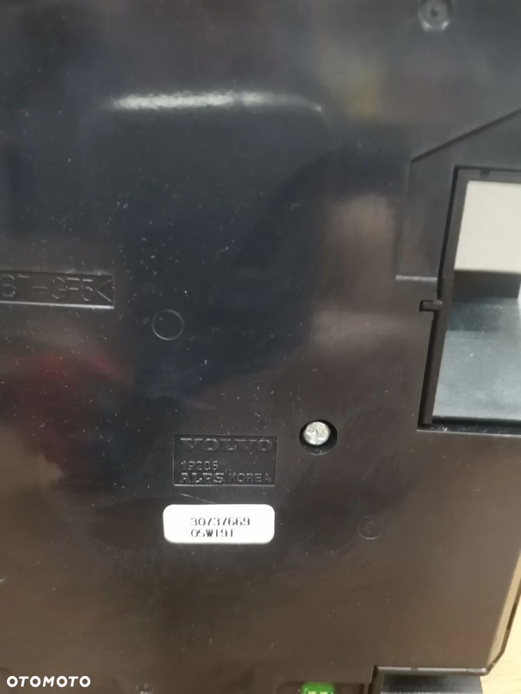 Panel radia klimy nawiewu Volvo S40 V50 C30 C70 30737669 - 3