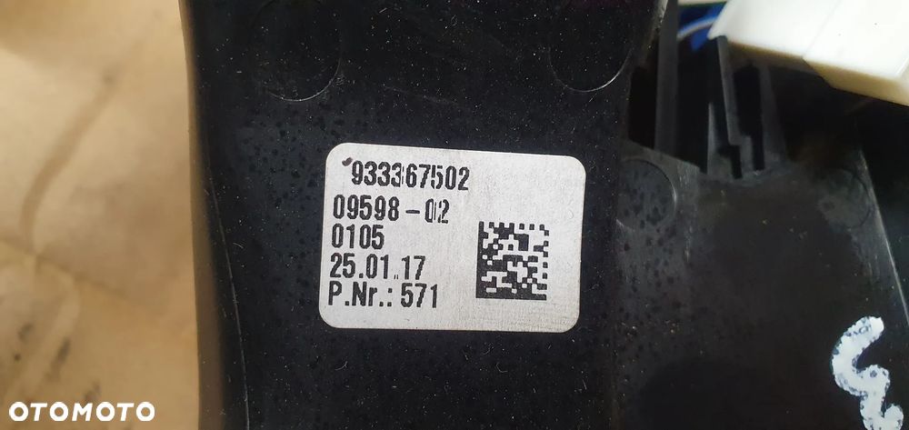 Kratka nawiewu powietrza tył tylna BMW 3 F30 9207330 - 8