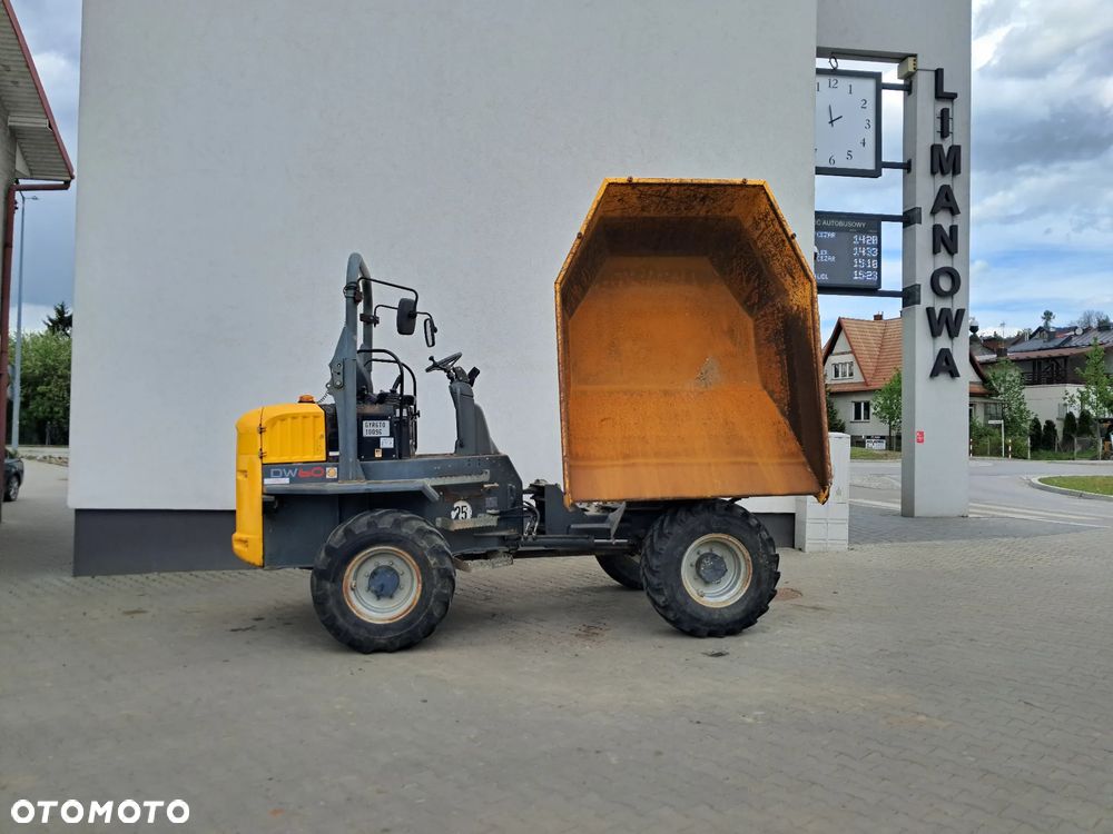 Wacker Neuson DW 60 WOZIDŁO OBROTOWE hydrostat automat ład. 6 t ton obrót + kiper ROK 2016 silnik PERKINS mocne 75KM TURBO oświetlenie drogowe lusterka  Terex ta6s ausa d600 apg Thwaites 6 Mecalac Jcb 6 9 kierunkowskazy WYWROTKA DUMPER 4x4 budowlane 3 6 9 ton - 5