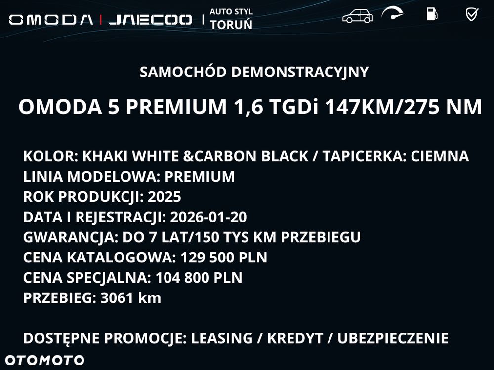 Omoda 5 1.6 T-GDI Premium DCT - 3