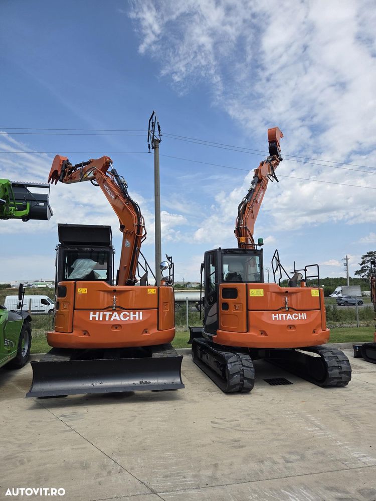 Hitachi ZX85, 2022, 2.734, CUPLA RAPIDA HIDR+3 CUPE NOI, lama nivelare, inst picon pe brate, camera spate, senile cauciuc 80% ok, aer cond, ad sapare 6m, latime 2,2m, ridica 4t cu sistem antirasturnare, STARE FOARTE BUNA, leasing 4 ani, PROMOTIE 62.900Eur - 28