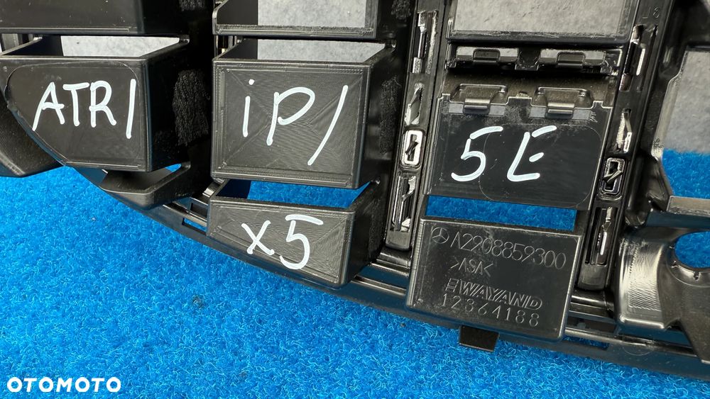 MERCEDES AMG GT W290 C-290 NOWA ORYGINALNA ATRAPA 4D CHROMY A2908859300 ATR/IP/5E - 4