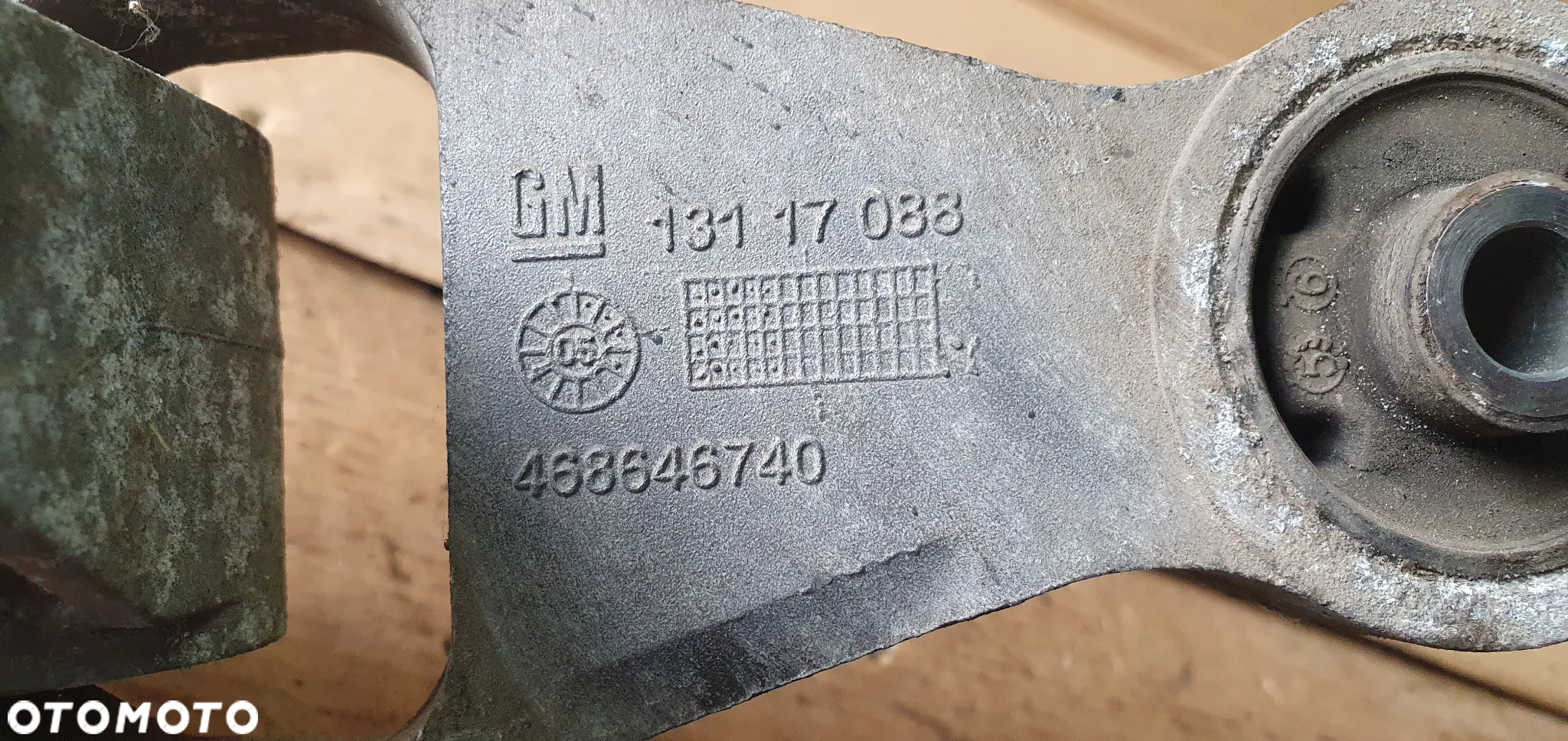 Łapa poduszka skrzyni biegów Opel Meriva A 1.6 16V 13117089 - 7