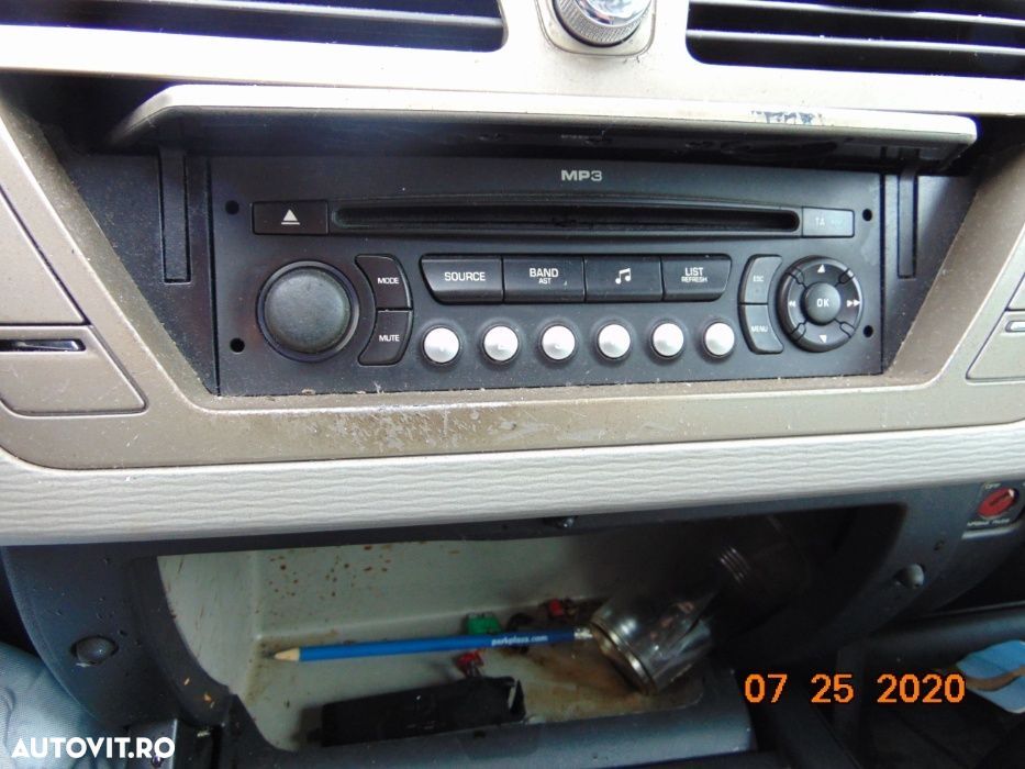 Radio CD Citroen C4 picasso grand picasso dezmembrez c4 1.6 7 locuri - 1