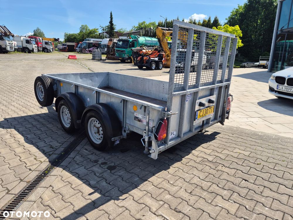 Ifor Williams GD 105 / LAWETA PRZYCZEPA DO MASZYN I KOSIAREK / IDEALNY STAN / STALOWA / MAŁO UŻYWANA / DMC 2700KG  / 2115KG ŁADOWNOŚĆ / MOŻLIWY TRANSPORT - 10