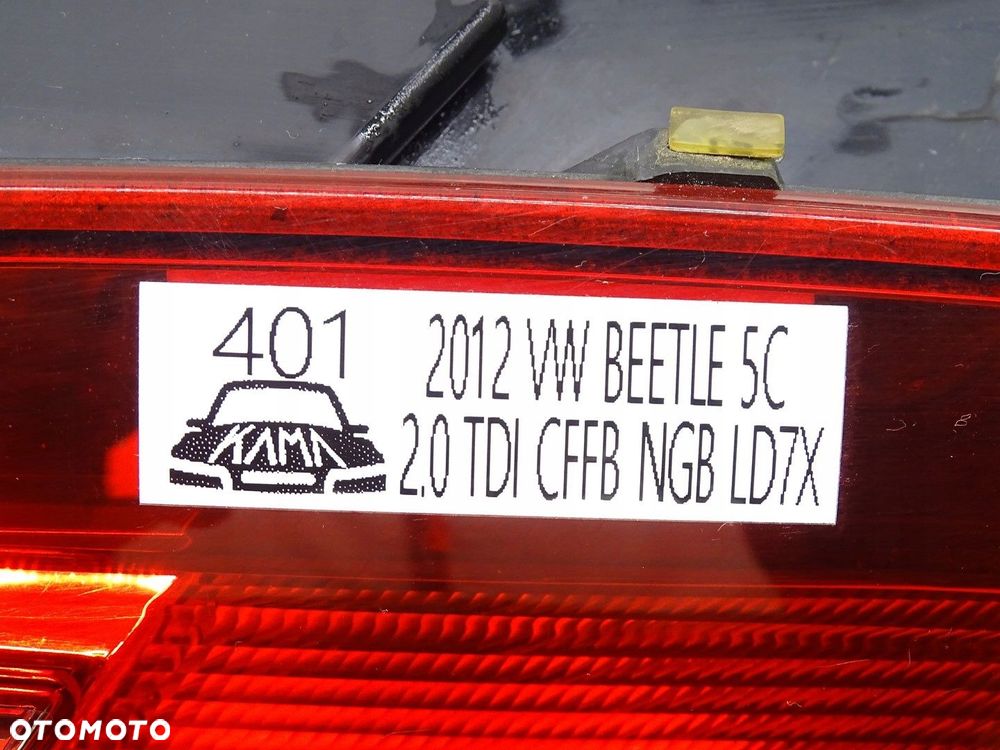 LAMPA PRAWY TYŁ PRAWA TYLNA VW BEETLE II 5C 5C5945096H - 10