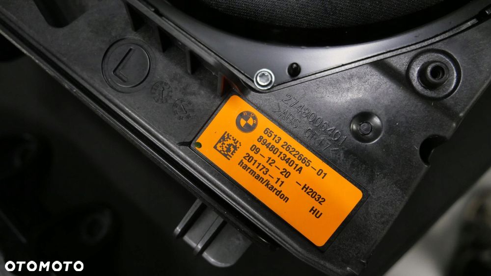 bmw 1 f40 nagłośnienie harman kardon wzmacniacz głośniki wiązka komplet - 10