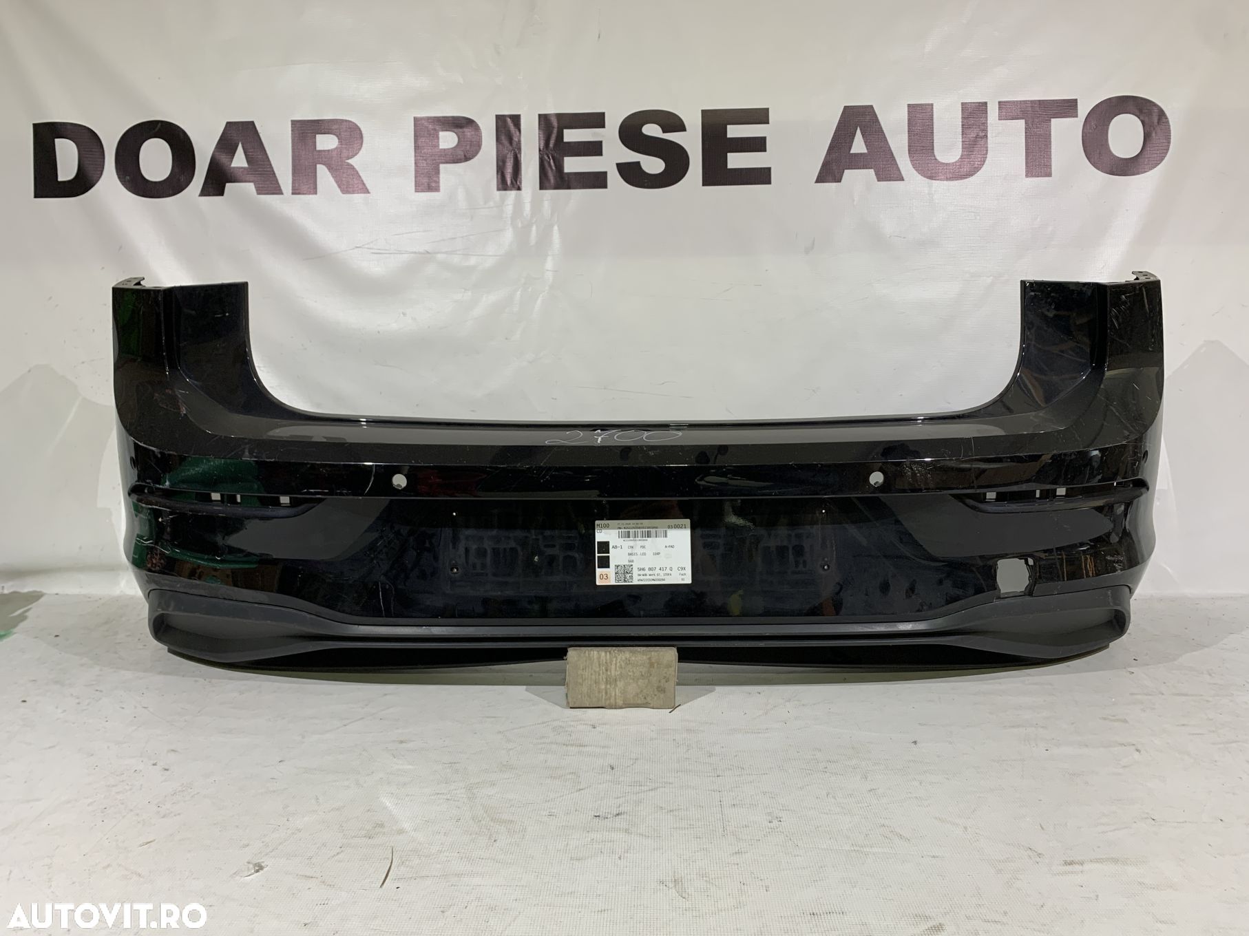 Bara spate VW Golf 8 hatchback, 2020, 2021, 2022, 2023, cod origine OE 5H6807421C - 1