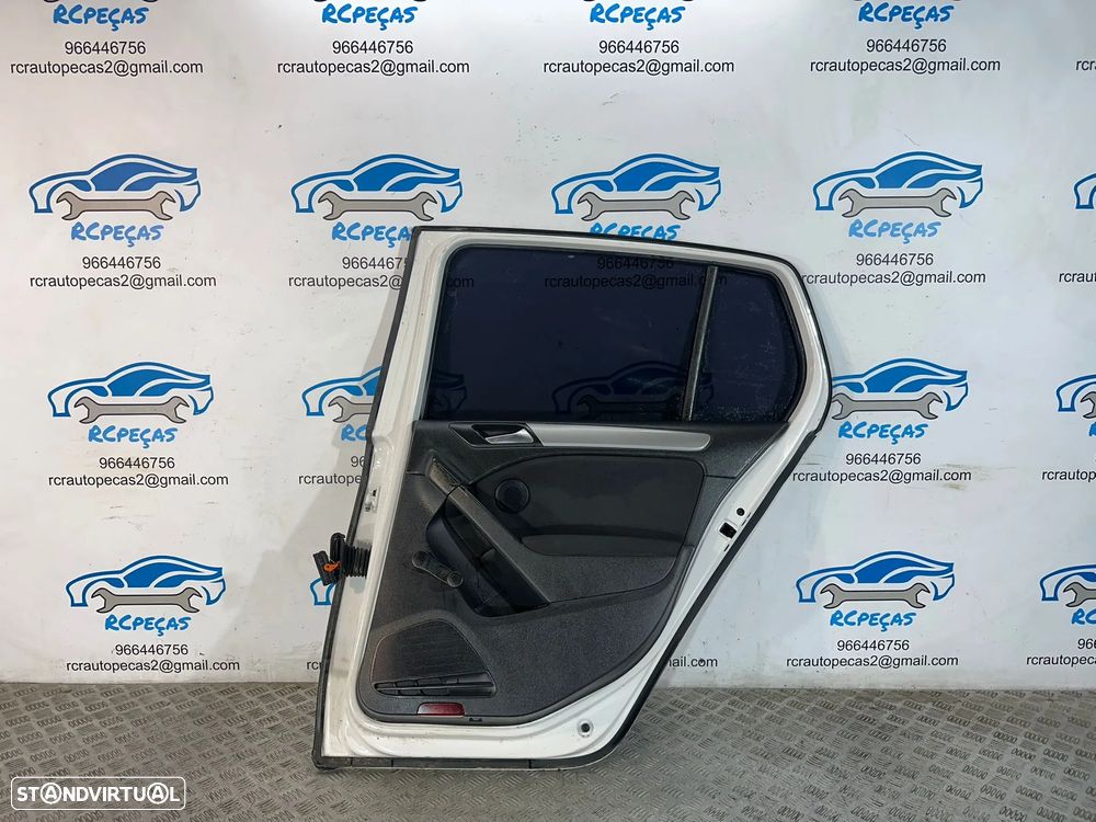 .Porta Tras Traseira Direita Original VW Volkswagen Golf 6 5 Portas 2008 a 2013 - 6