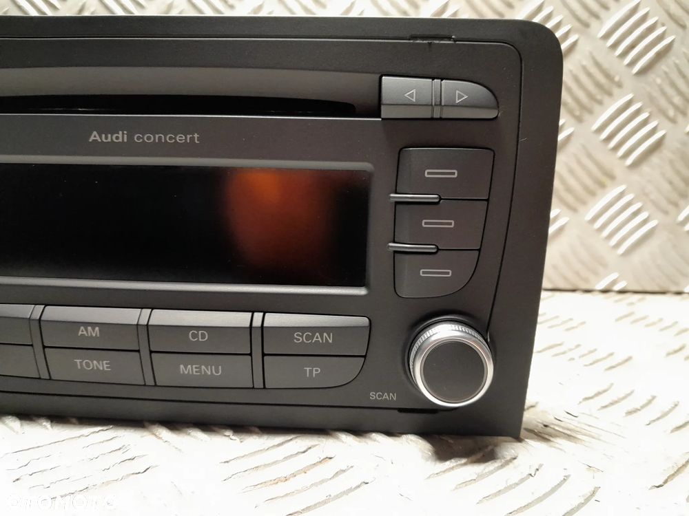 AUDI A3 8P RADIOODTWARZACZ CD AUDI CONCERT 8P0035186AB - 4