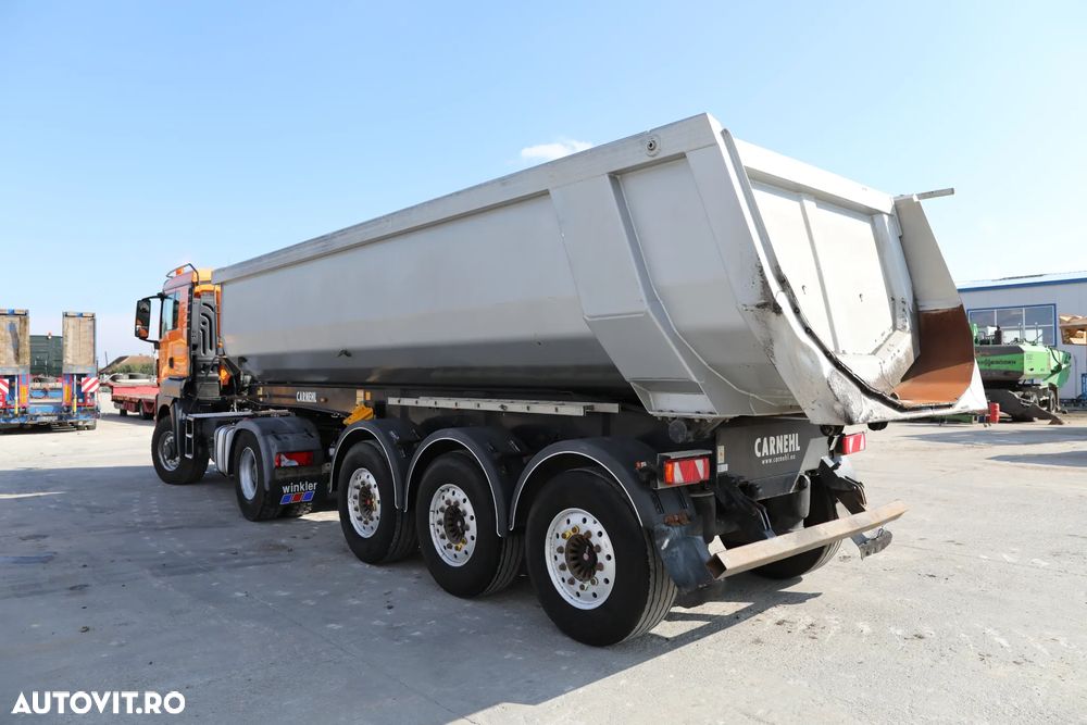 MAN TGS 18.480 4x4 + Semiremorcă Carnehl CHKS/AH Aluminiu - 6