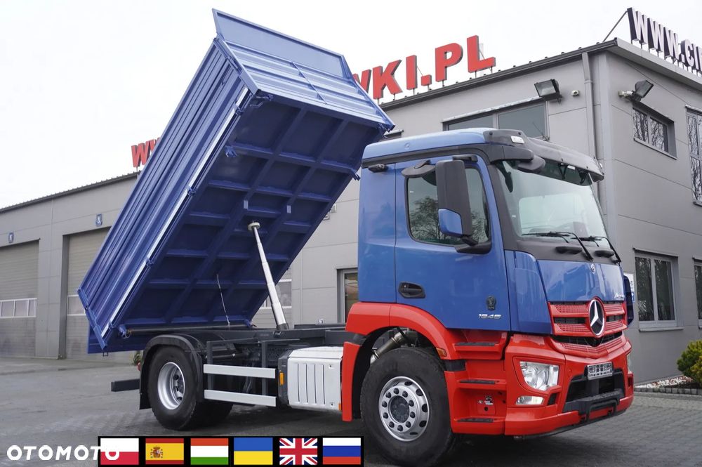 Mercedes-Benz Actros 1846 4×2 / NOWA Wywrotka 3-stronna / Ład. 10 t / Blokada mostu - 1