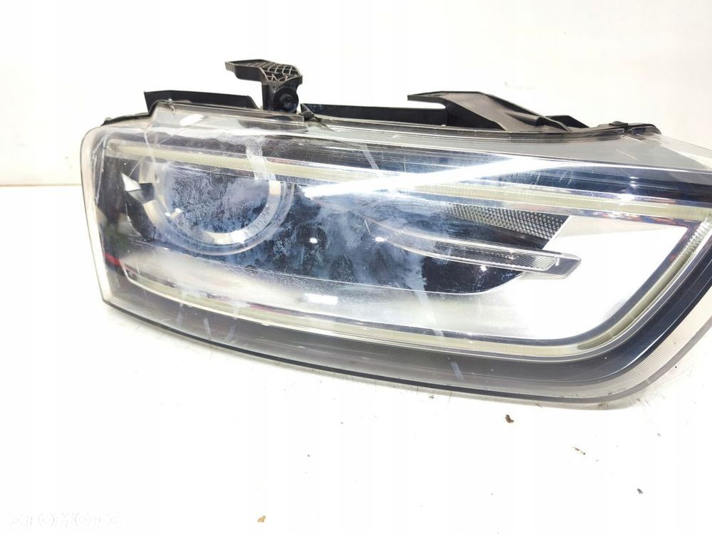 REFLEKTOR LAMPA PRAWY PRZÓD XENON LED AUDI Q3 8U 8U0941006 EU USZKODZONA - 4