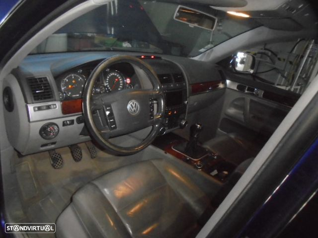 Carro MOT: BAC CXVEL: FEA VW TOUAREG 2003 2.5 TDI 174CV 5P AZUL DIESEL - 5