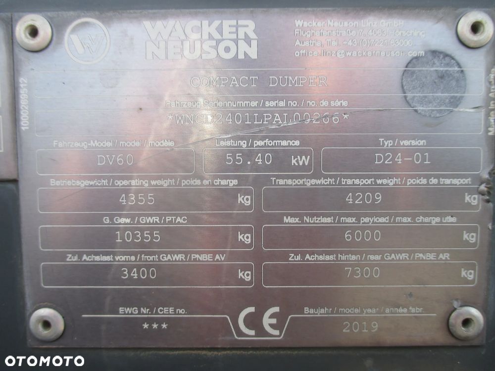 Wacker Neuson DV60 - 14