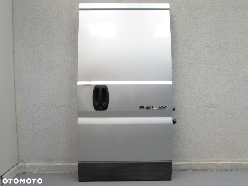 FIAT PEUGEOT CITROEN DUCATO BOXER JUMPER 06-24 DRZWI TYL PRAWE KPL SREBNY - 2