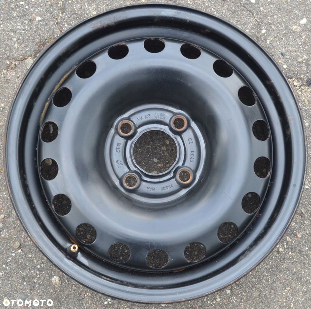 FELGI STALOWE OEM VW SKODA SEAT 4x100 5J14 ET 35 x4szt F-421 - 15