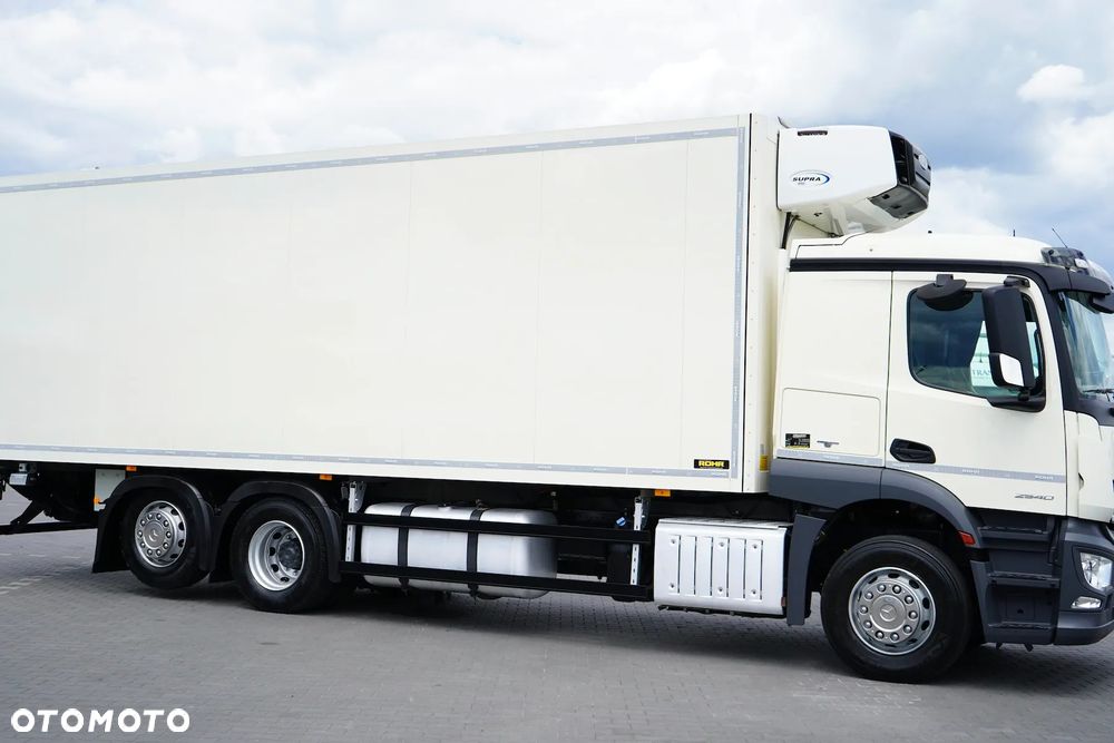 Mercedes-Benz ACTROS / 2540 / ACC / E 6 / CHŁODNIA + WINDA / 20 PALET / OŚ SKRĘTNA - 15