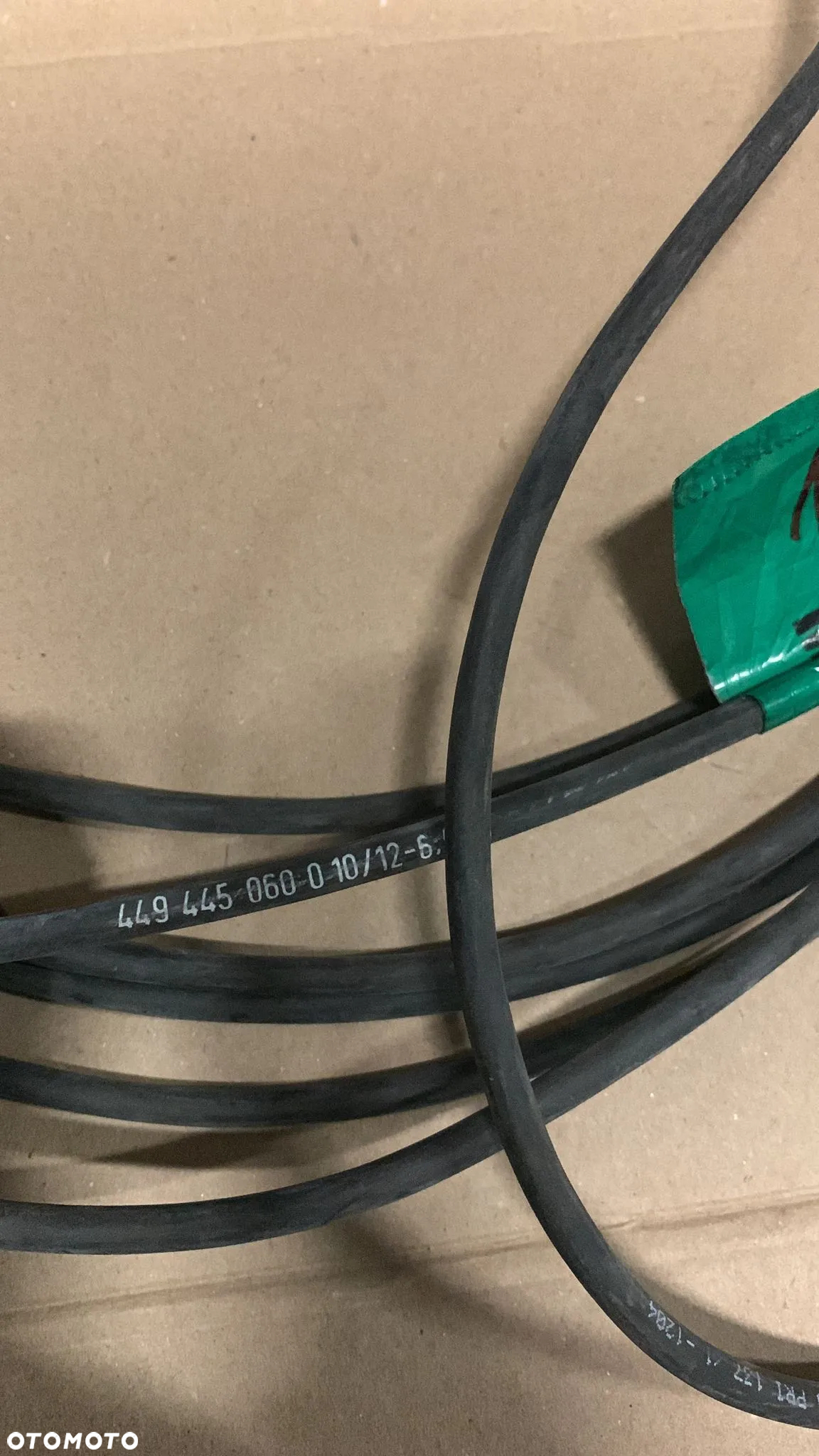 Przewód zaworu osi unoszonej 6M Wabco 4494450600, kabel połączeniowy EBS Wabco - 4