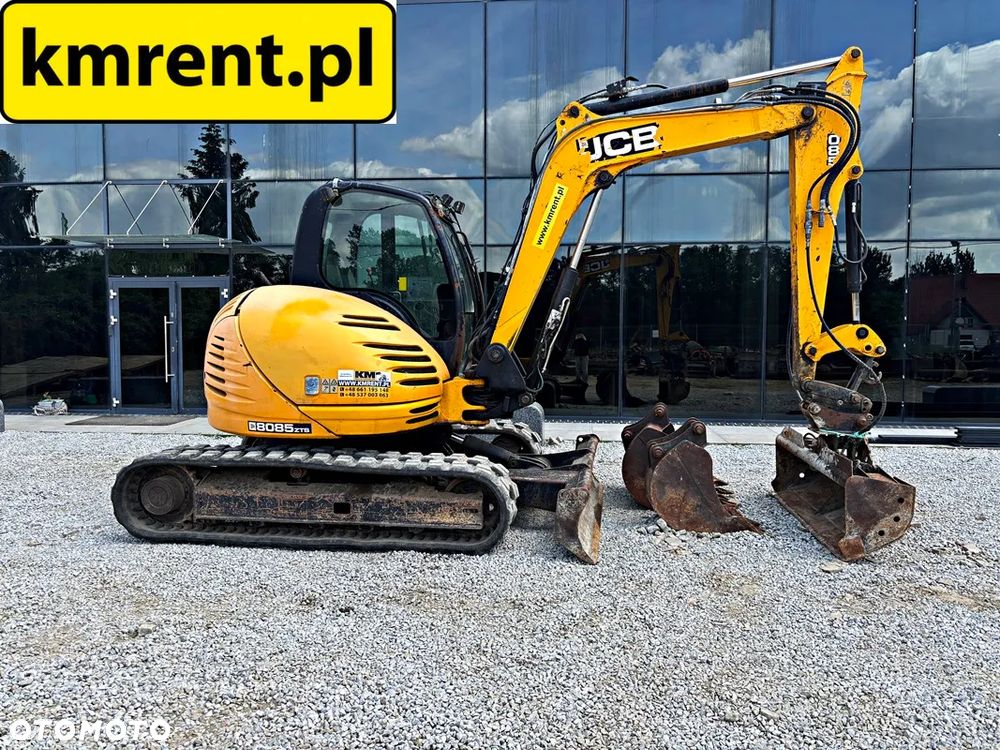 JCB 8085 MINI-KOPARKA 2010R. MTH:5286 | JCB 8080, 8065, 85, KOMATSU PC 88, MECALAC 8 MCR ,6 , CAT 308, 307, VOLVO ECR 88, KUBOTA KX, YANMAR VIO - 3